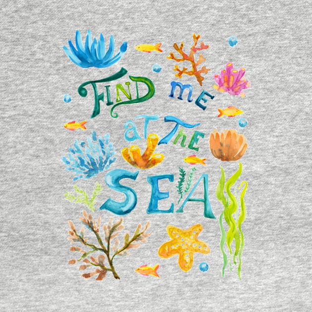 Find Me at the Sea by SWON Design